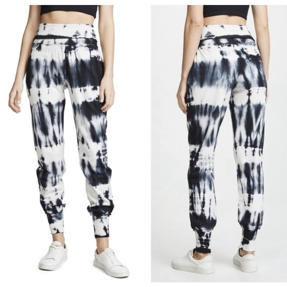 Young Fabulous & Broke Jogger Blue Tie Dye Size Small - Picture 2 of 8